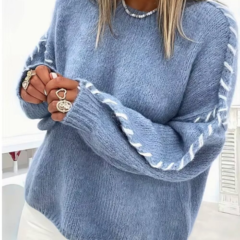 SALE:: NWT GOREGOUS KNIT ROBIN EGG BLUE SWEATER.